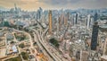 the crowded Kowloon city in Hong Kong, 5 Feb 2023 Royalty Free Stock Photo