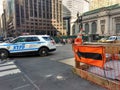 Crowded NYC Streets Near Grand Central Terminal, New York, USA