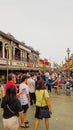 Crowded Pantjoran China Town Pantai Indah Kapuk