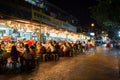 Crowded restaurant at the Cheung Chau Island