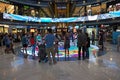 Crowded Shopping Mall in Barcelona Royalty Free Stock Photo