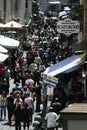 Crowded street Royalty Free Stock Photo