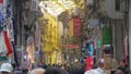 Crowded street traffic in Tehran, Iran