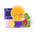 Crowdfunding Flat Icon