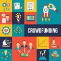 Crowdfunding Flat Set