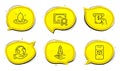 Crowdfunding, Fuel energy and Augmented reality icons set. Atm service sign. Vector