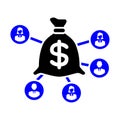 Crowdfunding icon