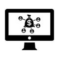Crowdfunding Online Icon