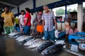 Crowdon on fish market