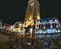 Batumi Piazza at Night