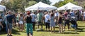 Crowds gather in park for local fair