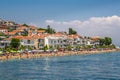 Crowds on Kinaliada Beach,Princes Islands, Istanbul, Turkey