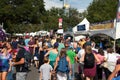 Crowds of People attend A Taste of Colorado