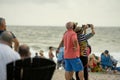 Crowds of people at the 2020 Fort Lauderdale Air and Sea Show