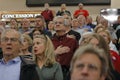 Crowds for Republican Donald J. Trump Presidential Rally the night before Nevada Caucus, South Point Hotel & Casino, Las Vegas, Ne