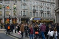 Crowds of shoppers, Boxing Day Sales, Regent Street London