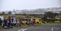 Crowds at Redruth - Tour de Britain 2021