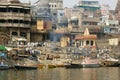 Crowds at Varanasi, India Royalty Free Stock Photo