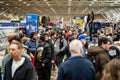 Crowds of visitors at Toronto Comicon event. Royalty Free Stock Photo