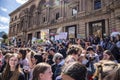 Crowds, youth, public environmental Rally 2019