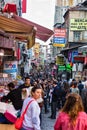 Crowdy Istanbul streets