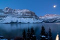 Crowfoot Mountains Royalty Free Stock Photo