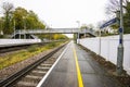 Crowhurst Railway Station north-west of Hastings, East Sussex, England.