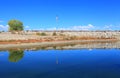 Crowley lake Royalty Free Stock Photo