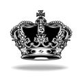 Crown Black And White King Queen Vector Crown Black And White