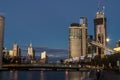 Crown Casino tower by the Yarra River