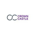 Crown castle logo editorial illustrative on white background