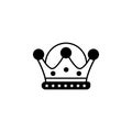 crown diadem icon. Element of harmful things icon for mobile concept and web apps. Detailed crown diadem icon can be used for web