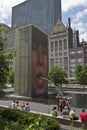 Crown Fountain Chicago Royalty Free Stock Photo
