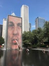 Crown Fountain, Chicago Royalty Free Stock Photo