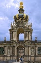 Crown gate at the Zwinger in Dresden