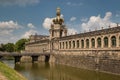 The Crown gate of the Zwinger palace in Dresden.