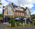 The Crown & Greyhound pub and Dulwich Hotel in Dulwich Village Royalty Free Stock Photo