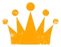 Crown Grunge Icon Image