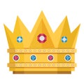 crown, headgear Color Vector icon which can be easily modified or edit