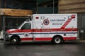 Crown Heights Hatzolah ambulance in midtown Manhattan