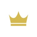 Crown Icon Logo Vector Design Template Royalty Free Stock Photo