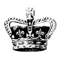 Crown of king vector