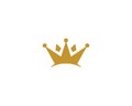 Crown Logo Template Royalty Free Stock Photo