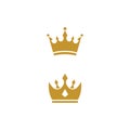 Crown Logo Template vector