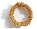Crown made of wheat ears of cereals Royalty Free Stock Photo