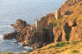 Crown Mines, Botallack, Cornwall, UK Royalty Free Stock Photo