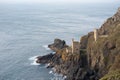 Crown Mines , Botallack, Cornwall Royalty Free Stock Photo