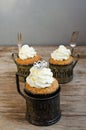 Crown Muffins Royalty Free Stock Photo