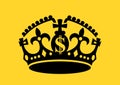 Crown of oligarchy and plutocracy Royalty Free Stock Photo