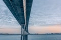 Crown Princess Marys bridge over the firth of Roskilde